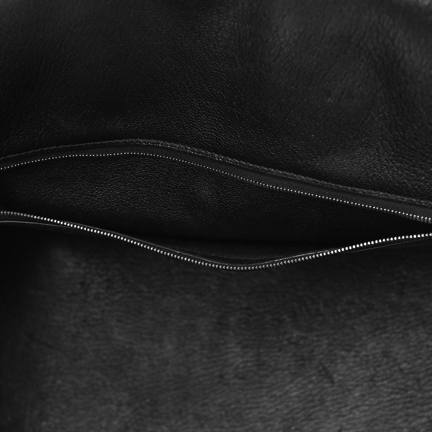 Hermes Taurillon Clemence Birkin 35 Black 13 of 17