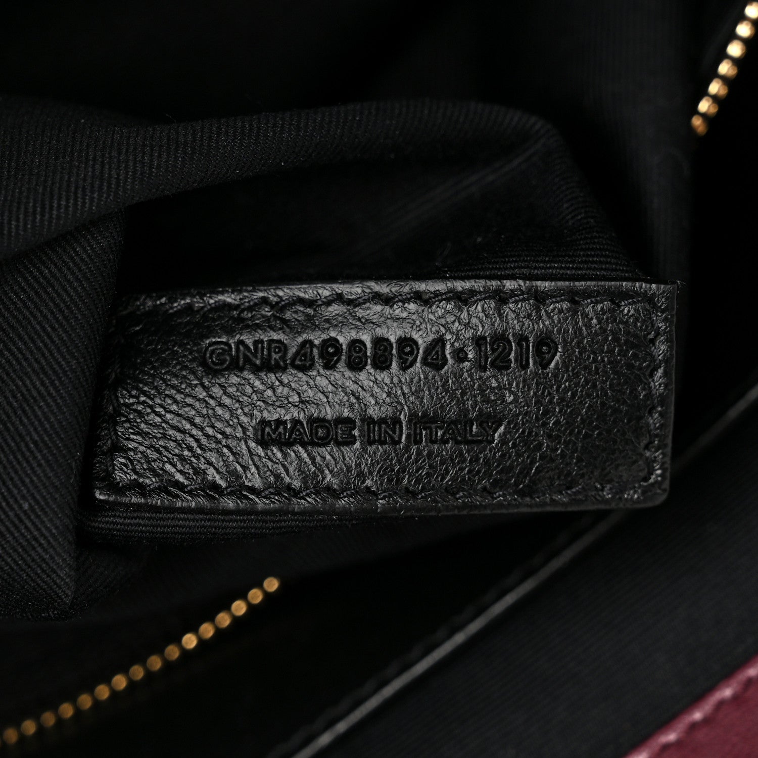 Saint Laurent Lambskin Matelasse Monogram Medium Niki Chain Satchel Rouge Legion 7 of 11
