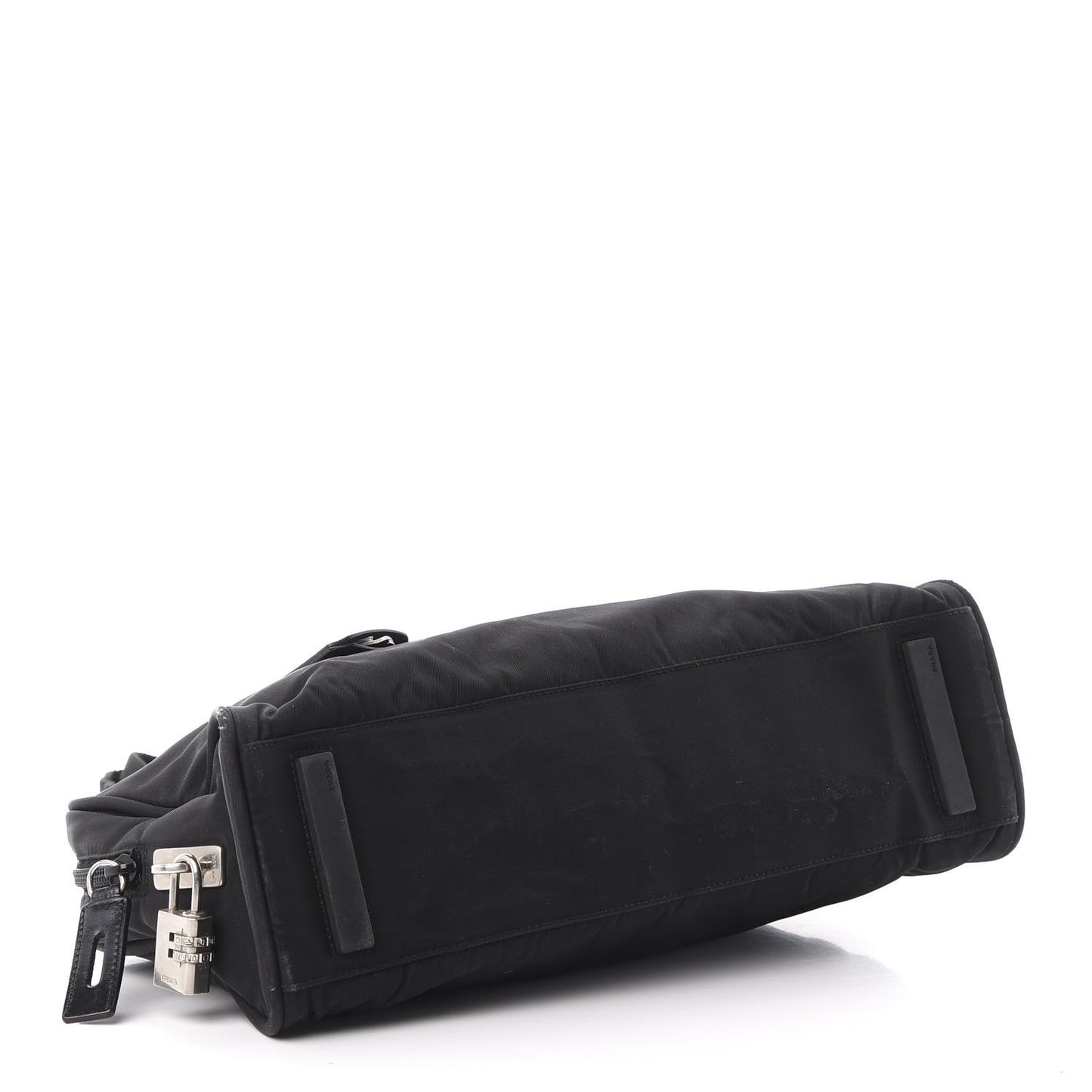 Tessuto Nylon Sport Semitracolla Shoulder Bag Black