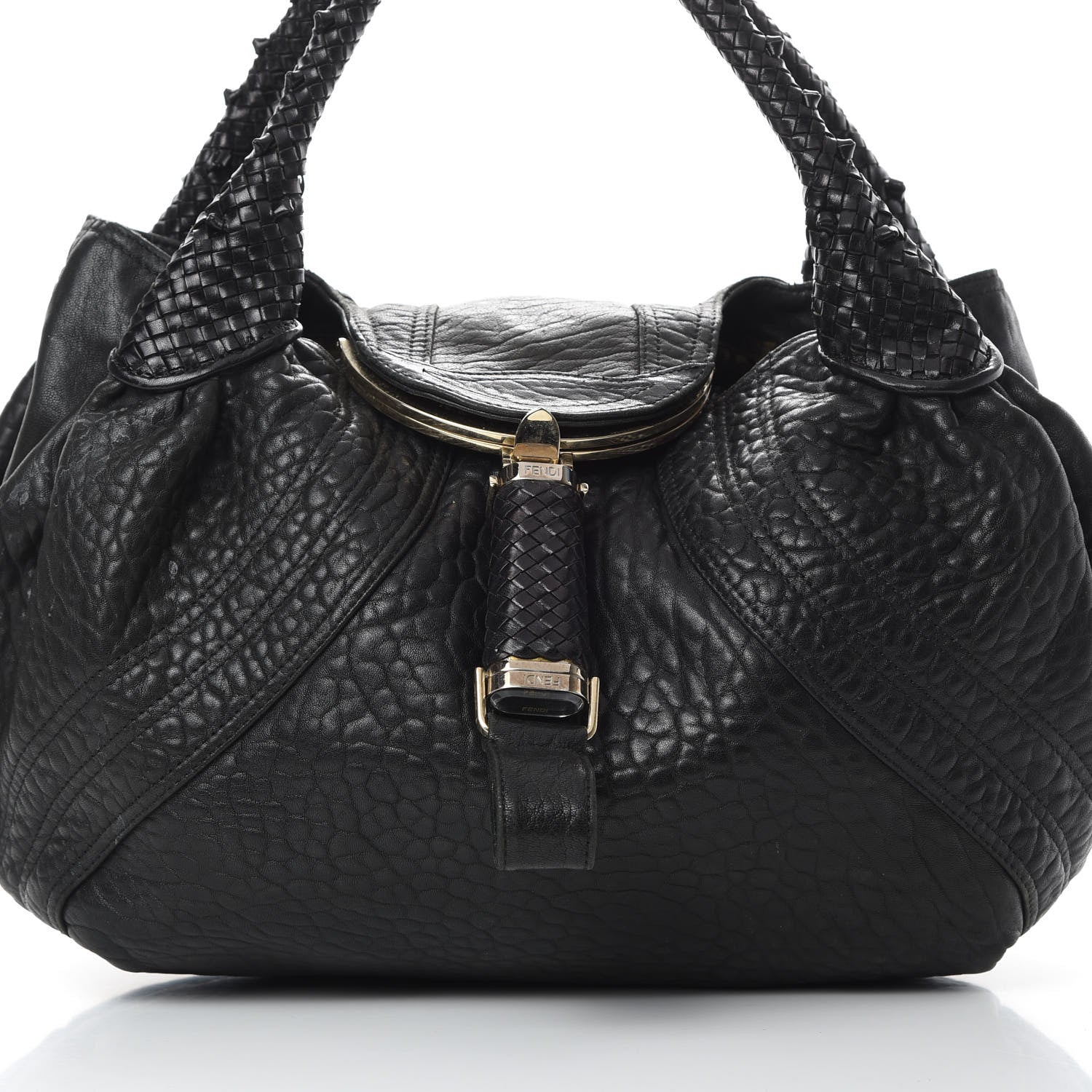 Fendi Nappa Nuvolata Spy Black 8 of 11