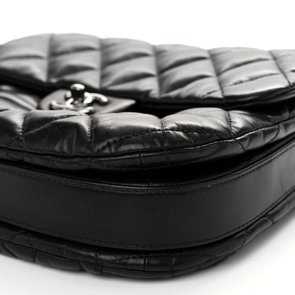 Chanel Lambskin Quilted Large Chanel 3 Flap Black 9 of 10
