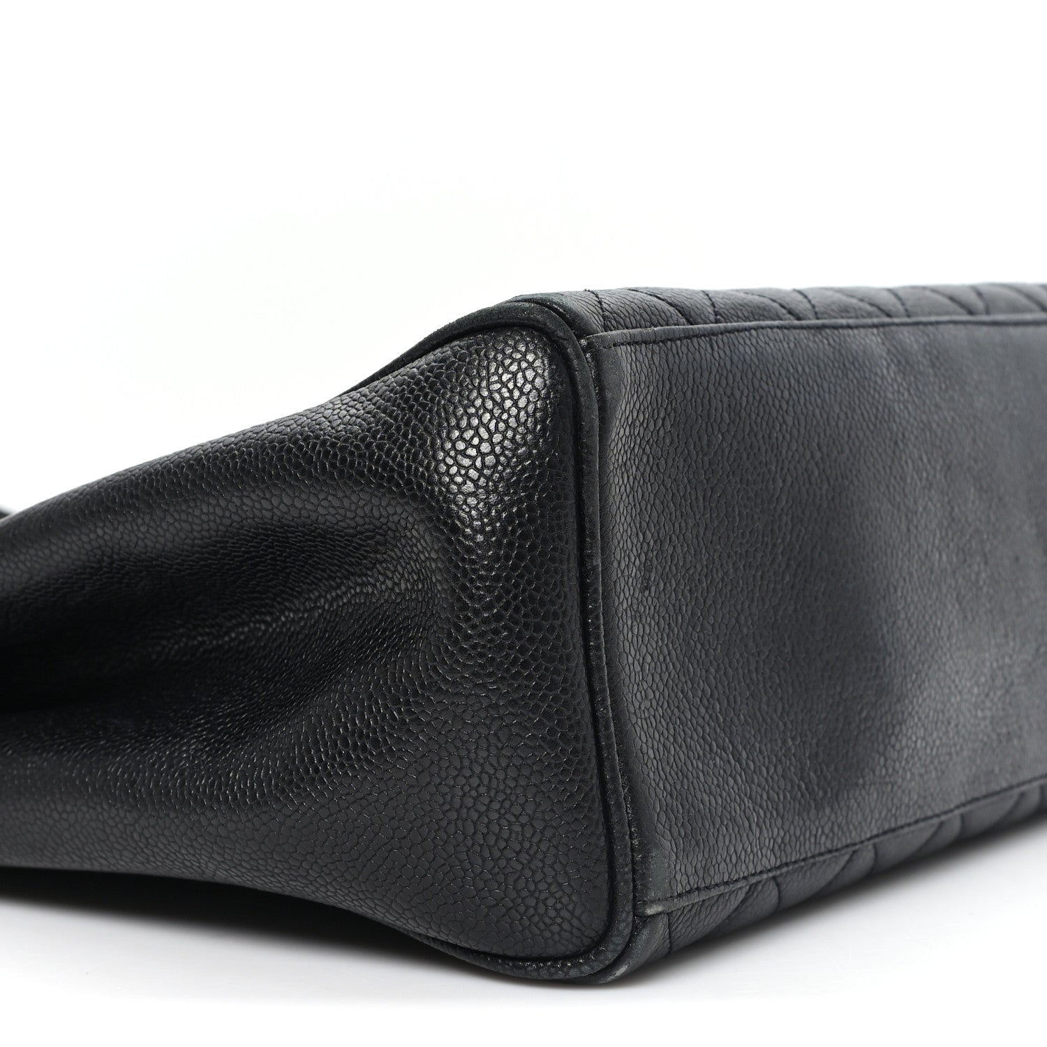Chanel Caviar Quilted Shoulder Bag Black Black 10 of 13