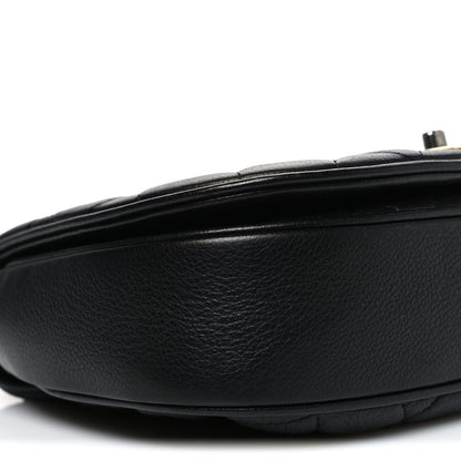 Chanel Calfskin Quilted Casual Pocket Messenger Flap Black 9 of 11