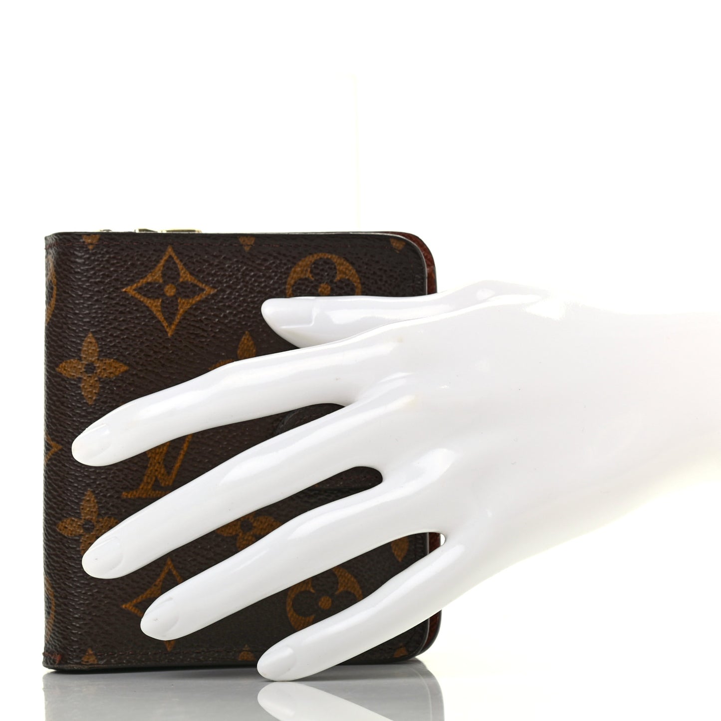 Monogram Compact Zippe Zipped Wallet