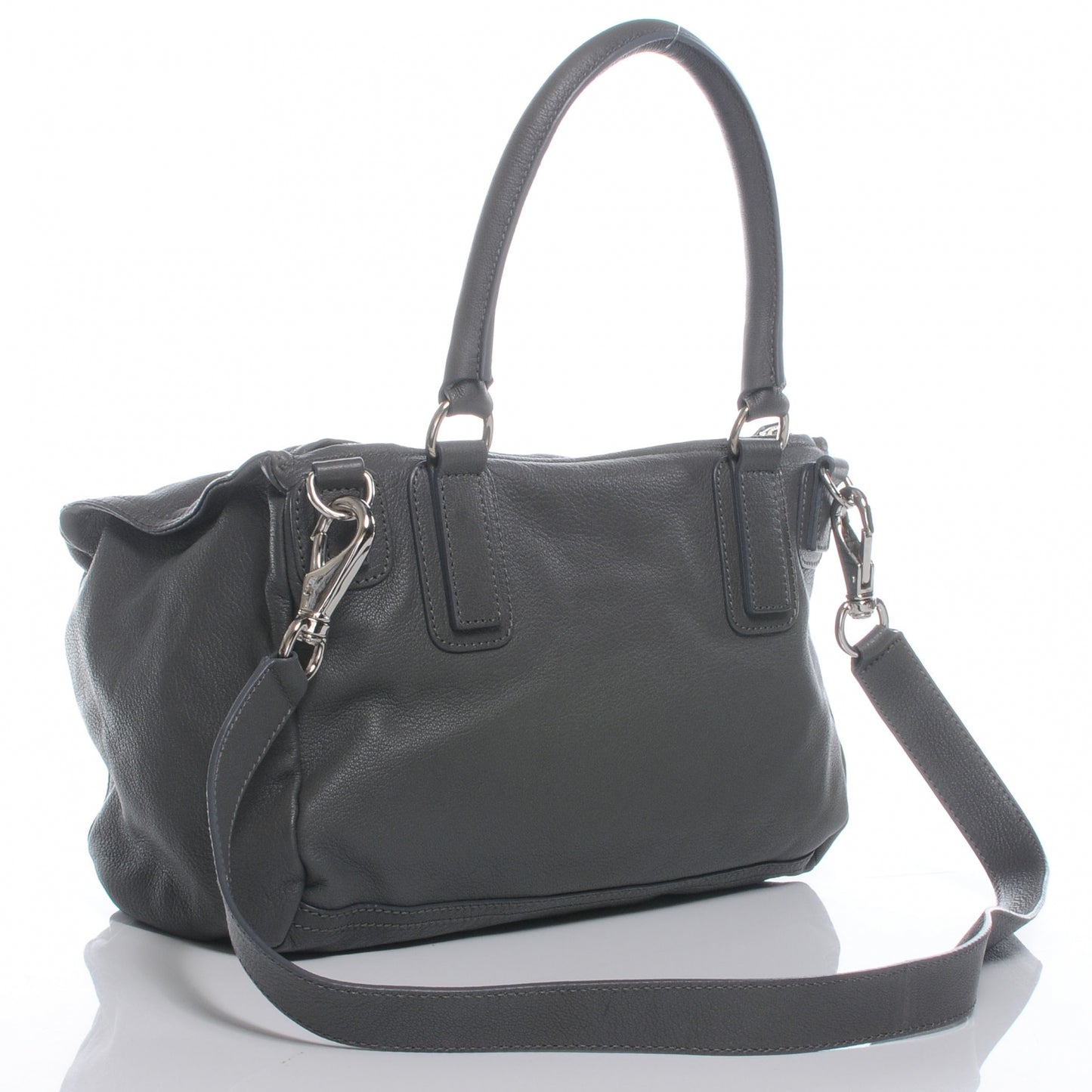 Leather Medium Pandora Grey
