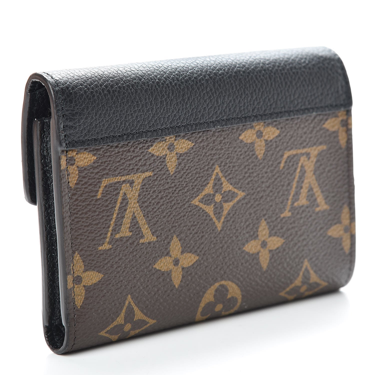 Louis Vuitton Monogram Pallas Compact Wallet NM Black 3 of 8