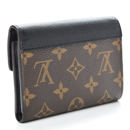 Louis Vuitton Monogram Pallas Compact Wallet NM Black 3 of 8