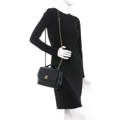 Chanel Caviar Quilted Small Business Affinity Flap Black 2 of 8