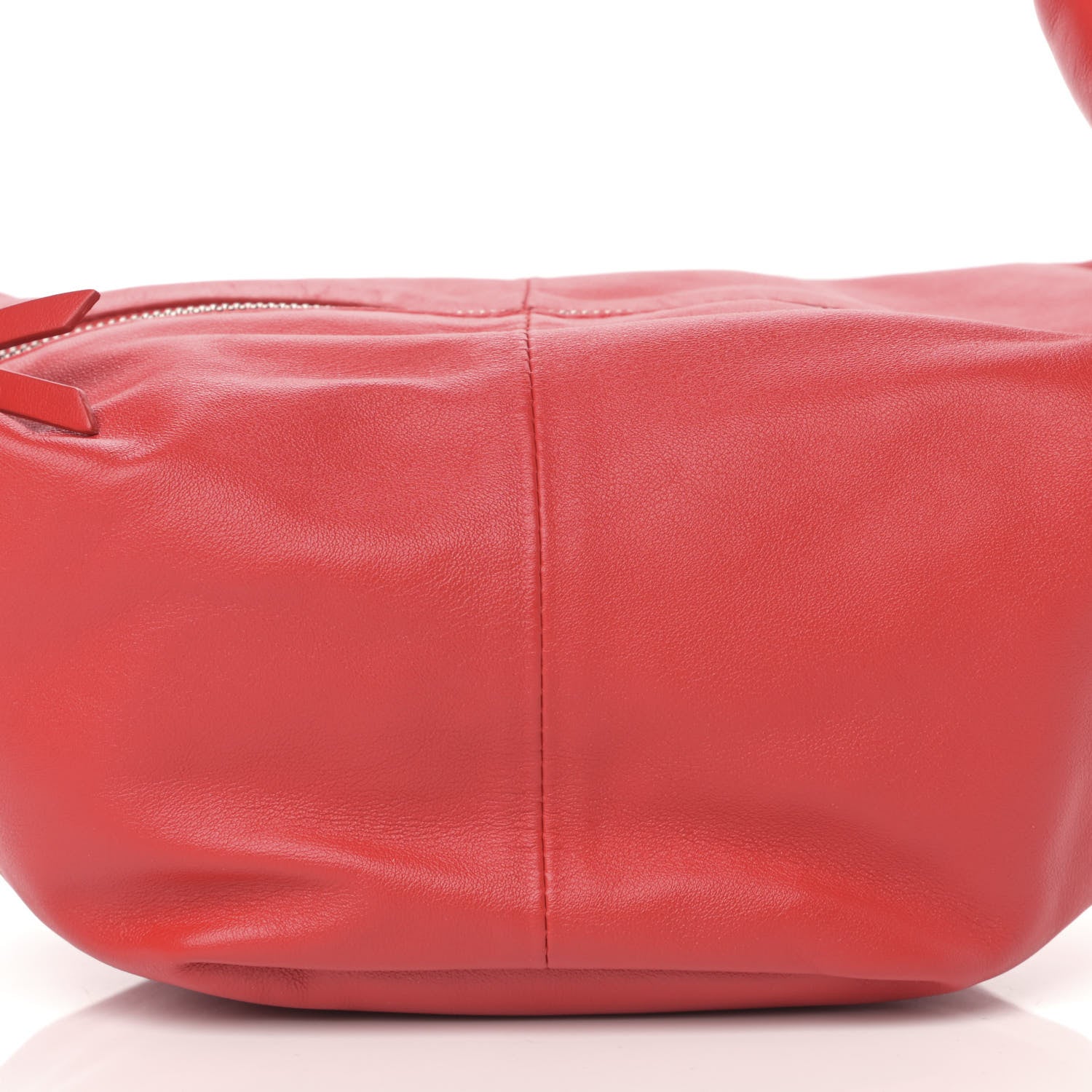 Bottega Veneta Calfskin Mini Double Knot Bag Red 7 of 14
