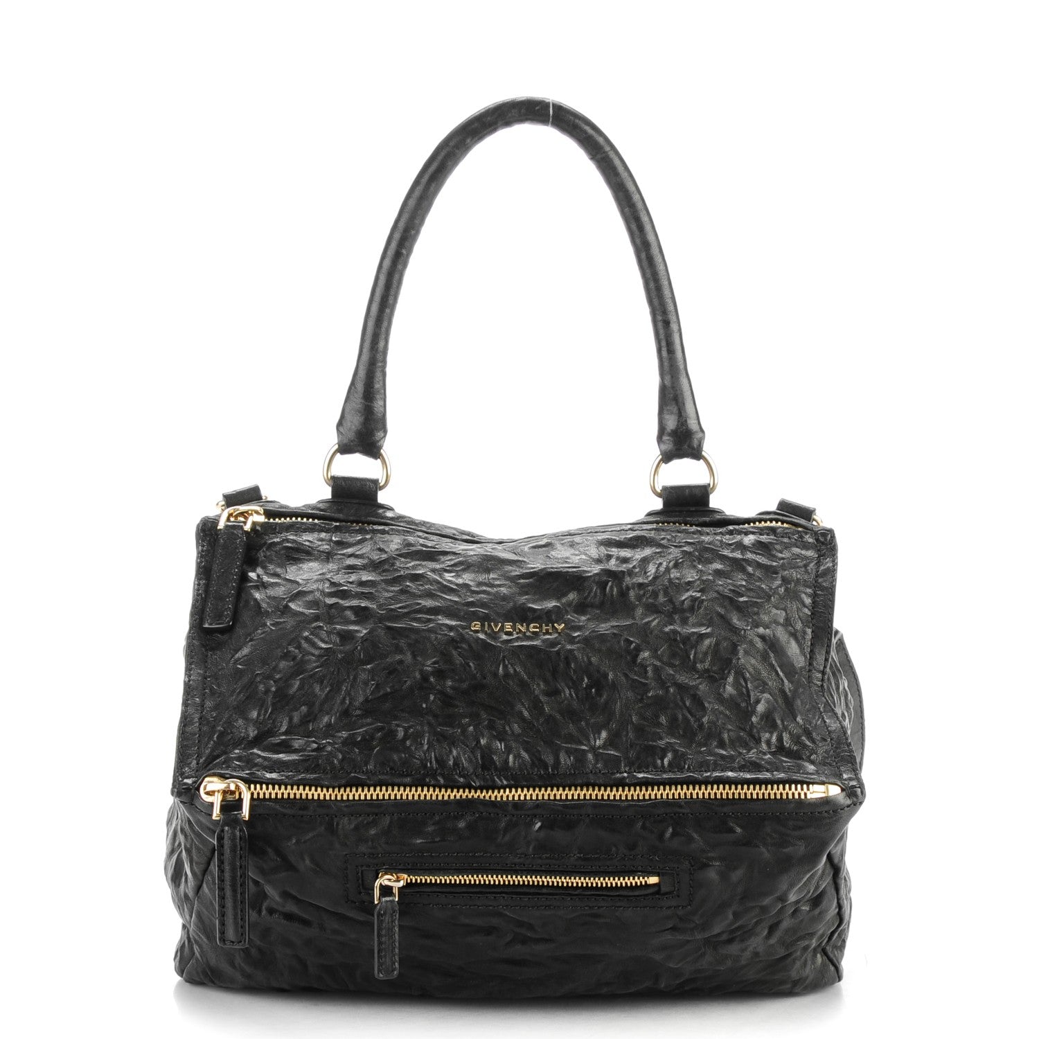 Givenchy Tumbled Sheepskin Medium Pandora Black 1 of 8