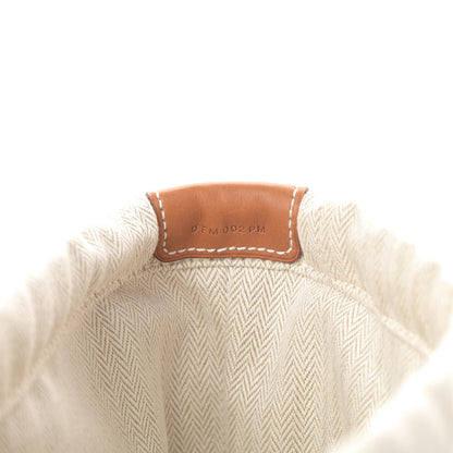 Hermes Canvas Barenia Fourbi 20 PM Pouch Naturel Fauve 7 of 8
