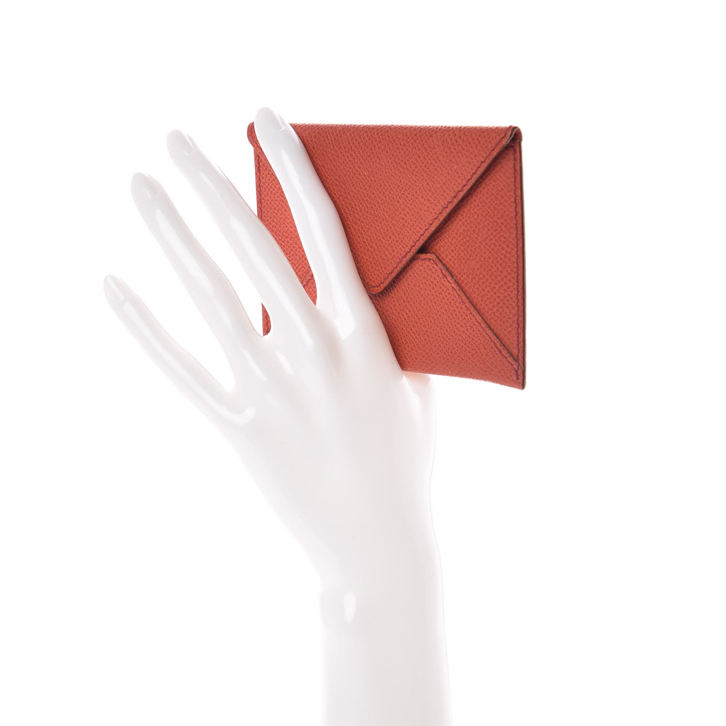 Epsom Medium Envelope Clutch Vermillion
