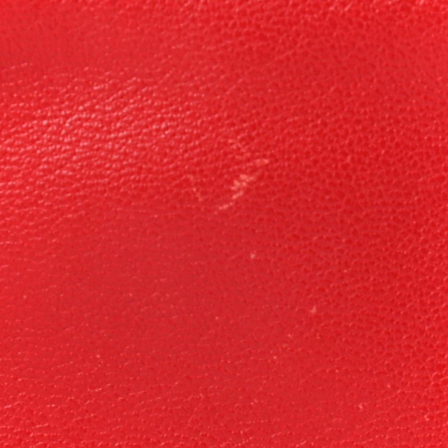 Lambskin Bi-Color Solo Clutch Pouch Raspberry Butter