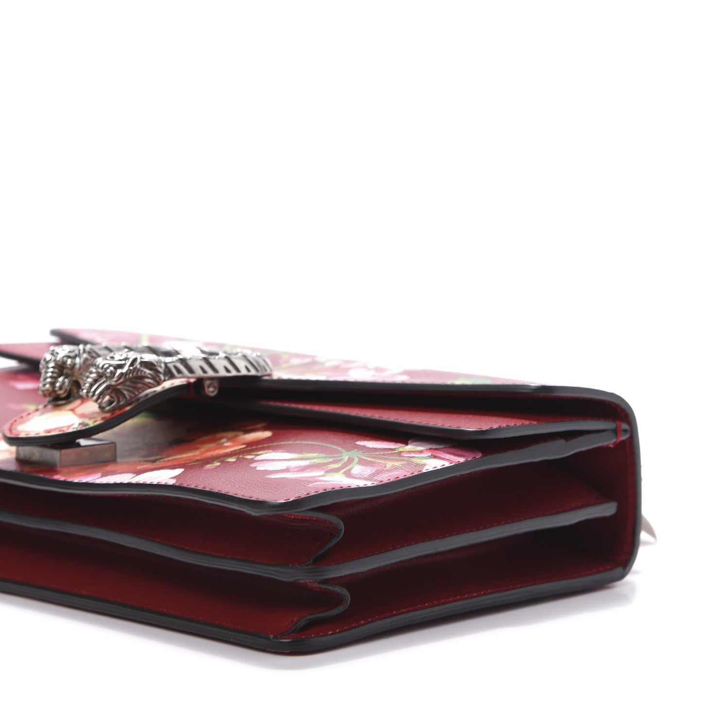 Calfskin Blooms Print Small Dionysus Shoulder Bag Romantic Cherry Multicolor