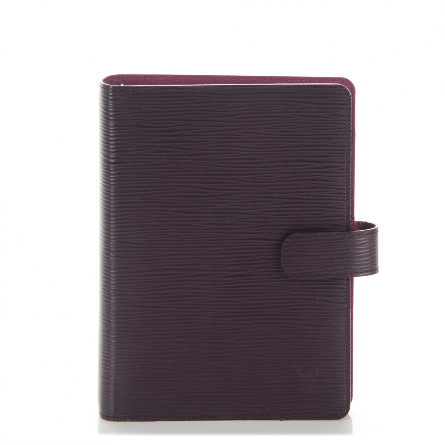 Louis Vuitton Epi Medium Ring Agenda Cover Cassis 1 of 6