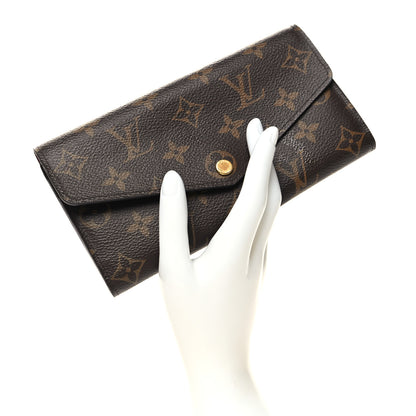 Louis Vuitton Monogram Sarah Wallet NM Fuchsia 2 of 9