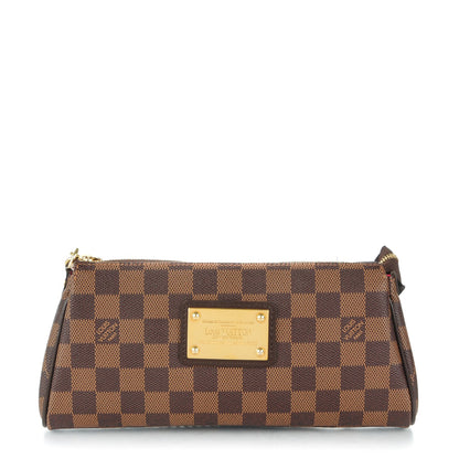 Louis Vuitton Damier Ebene Eva Clutch 1 of 8