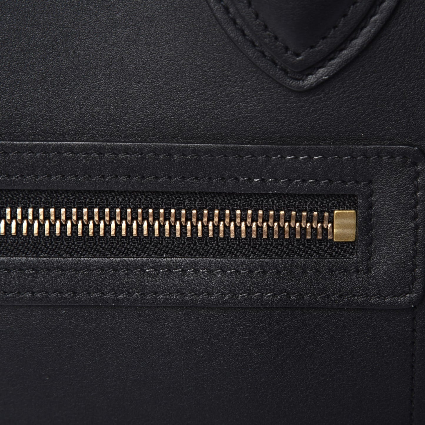 Smooth Calfskin Micro Luggage Black