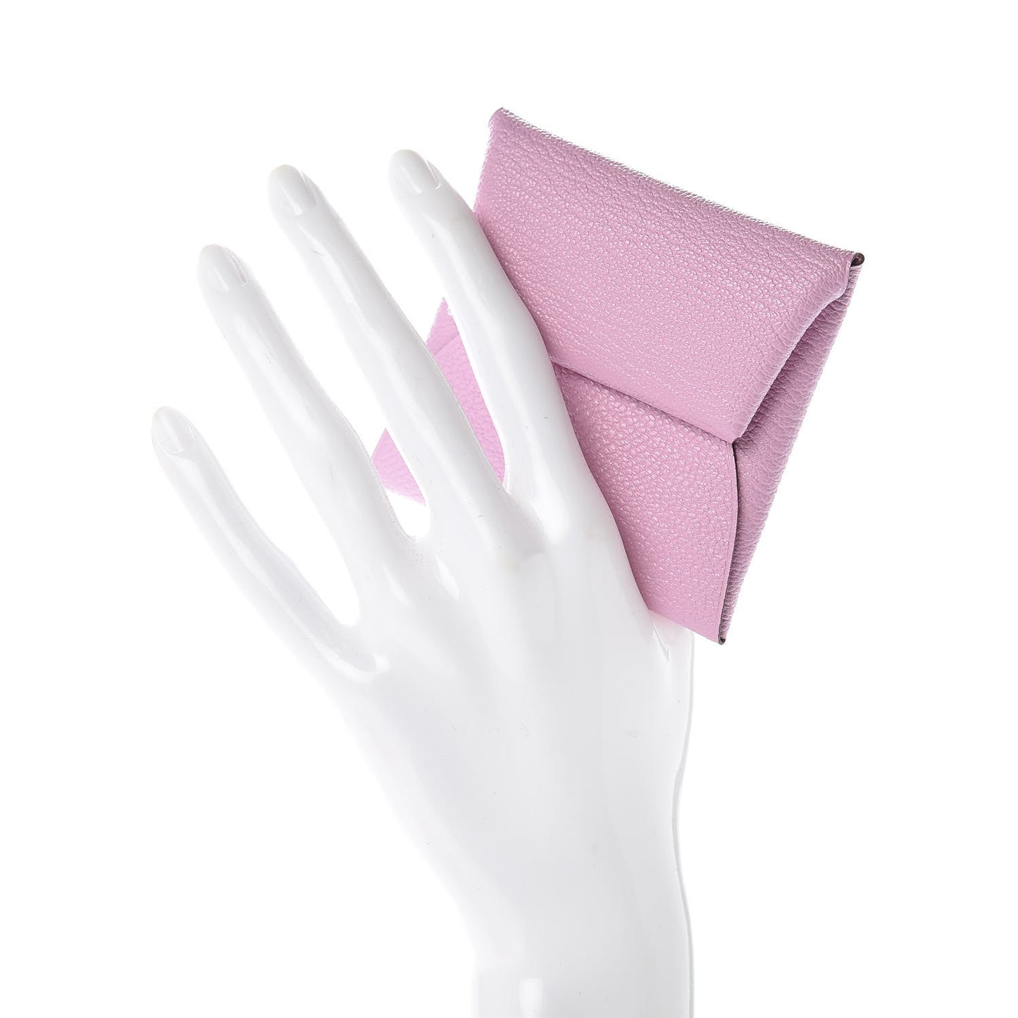 Chevre Mysore Bastia Coin Purse Mauve Sylvestre