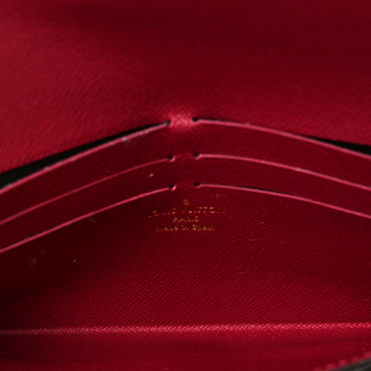 Louis Vuitton Monogram Jeanne Wallet Fuchsia 6 of 7