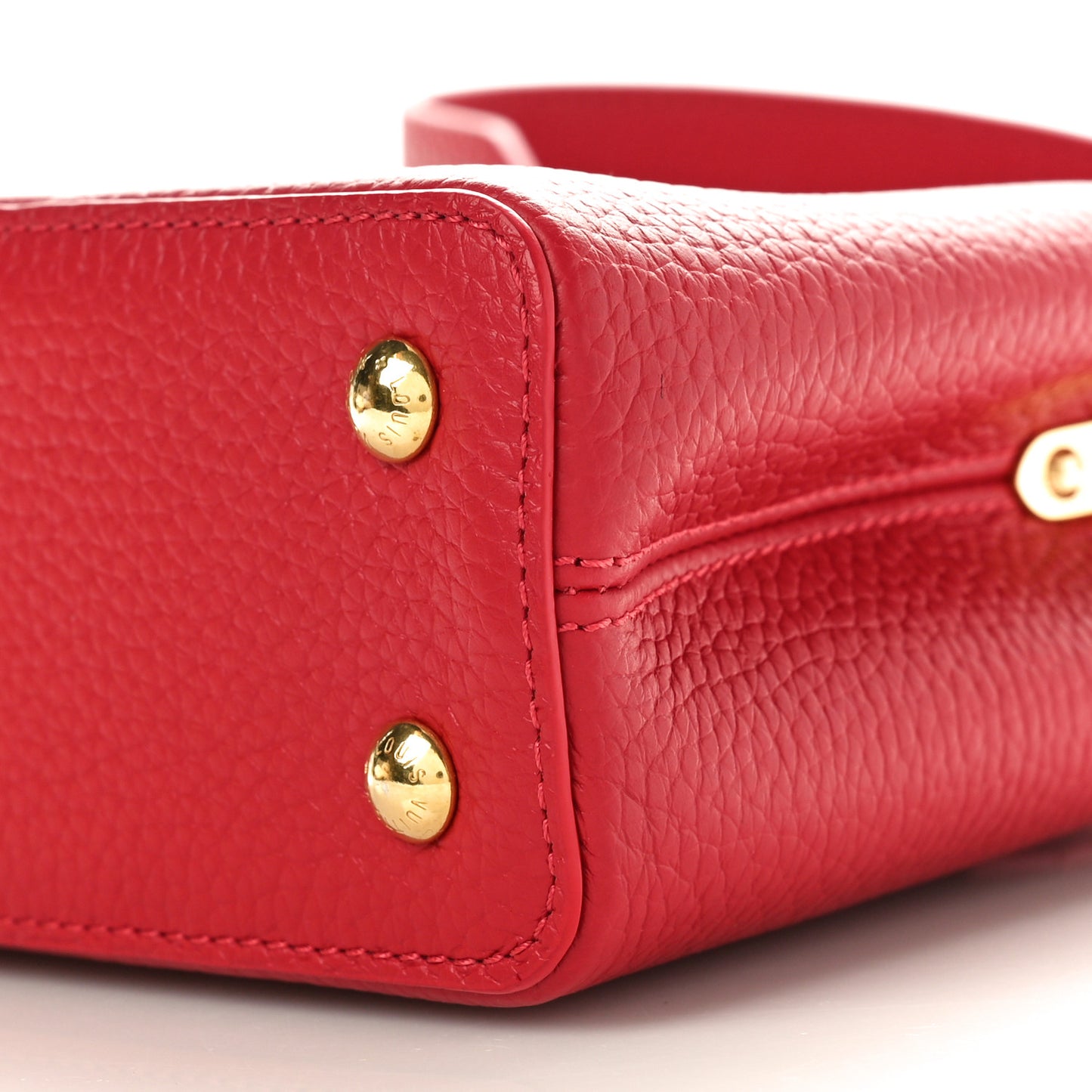 Taurillon Mini Capucines Scarlet