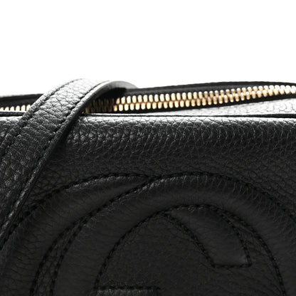 Gucci Pebbled Calfskin Small Soho Disco Bag Black 8 of 10