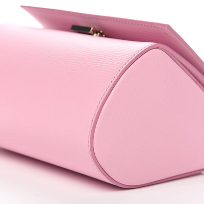 Givenchy Textured Calfskin Mini Pandora Box Chain Crossbody Bag Bright Pink 9 of 10