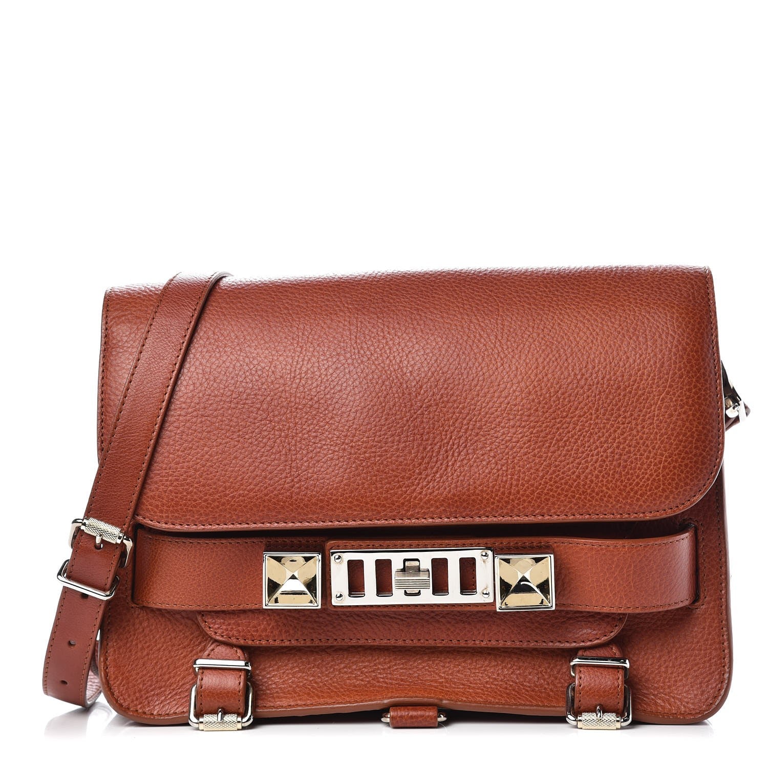 Proenza Schouler Calfskin PS11 Classic Shoulder Bag Saddle 1 of 11