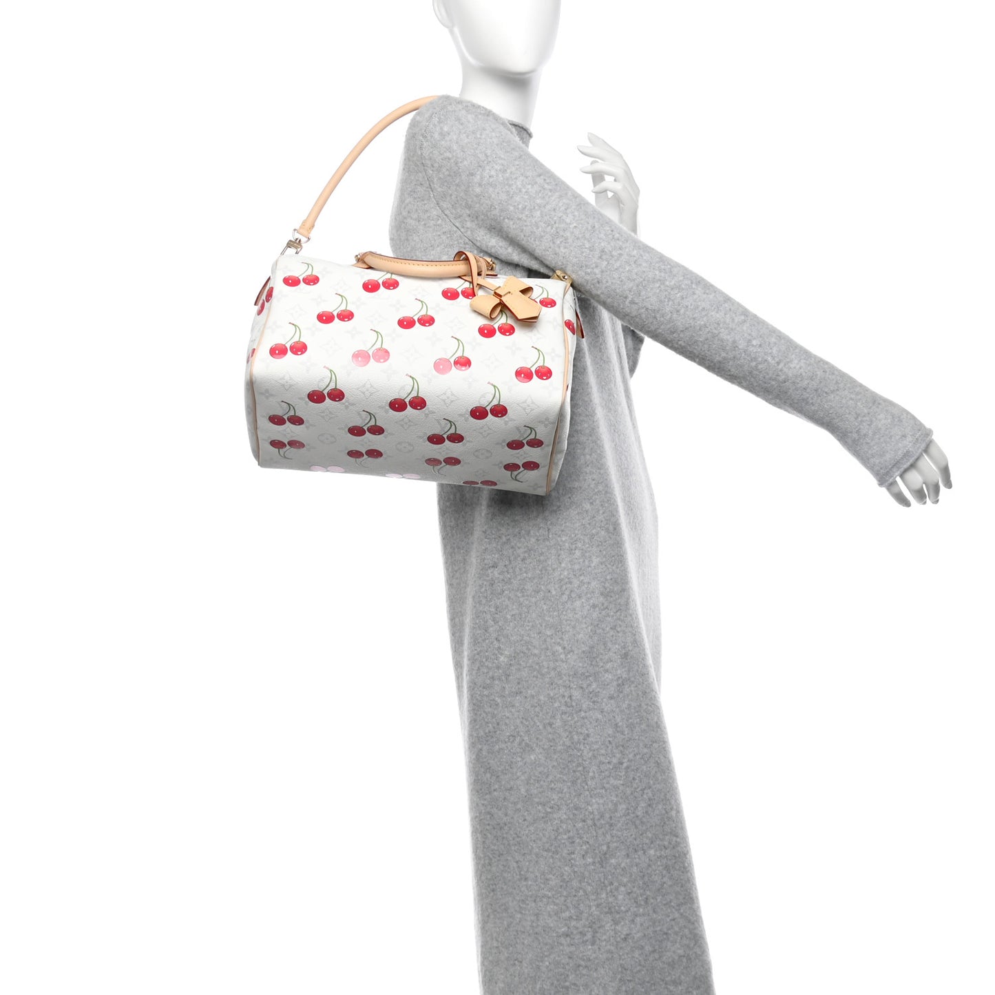 LV X TM Monogram Cerises Speedy Soft Bandouliere 30