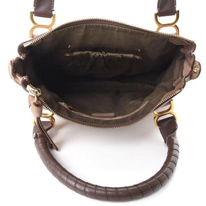 Chloe Nubuck Medium Marcie Satchel Desert Mauve 4 of 12