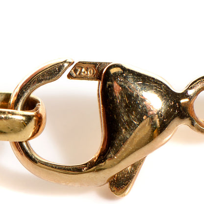 Tiffany 18K Yellow Gold Return To Oval Tag Choker Necklace 7 of 7