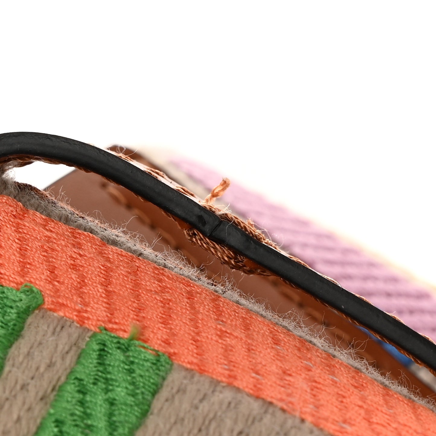 Canvas Calfskin FF 1974 Adjustable Strap You Multicolor Cuoio