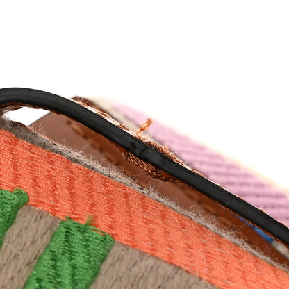 Fendi Canvas Calfskin FF 1974 Adjustable Strap You Multicolor Cuoio 5 of 7
