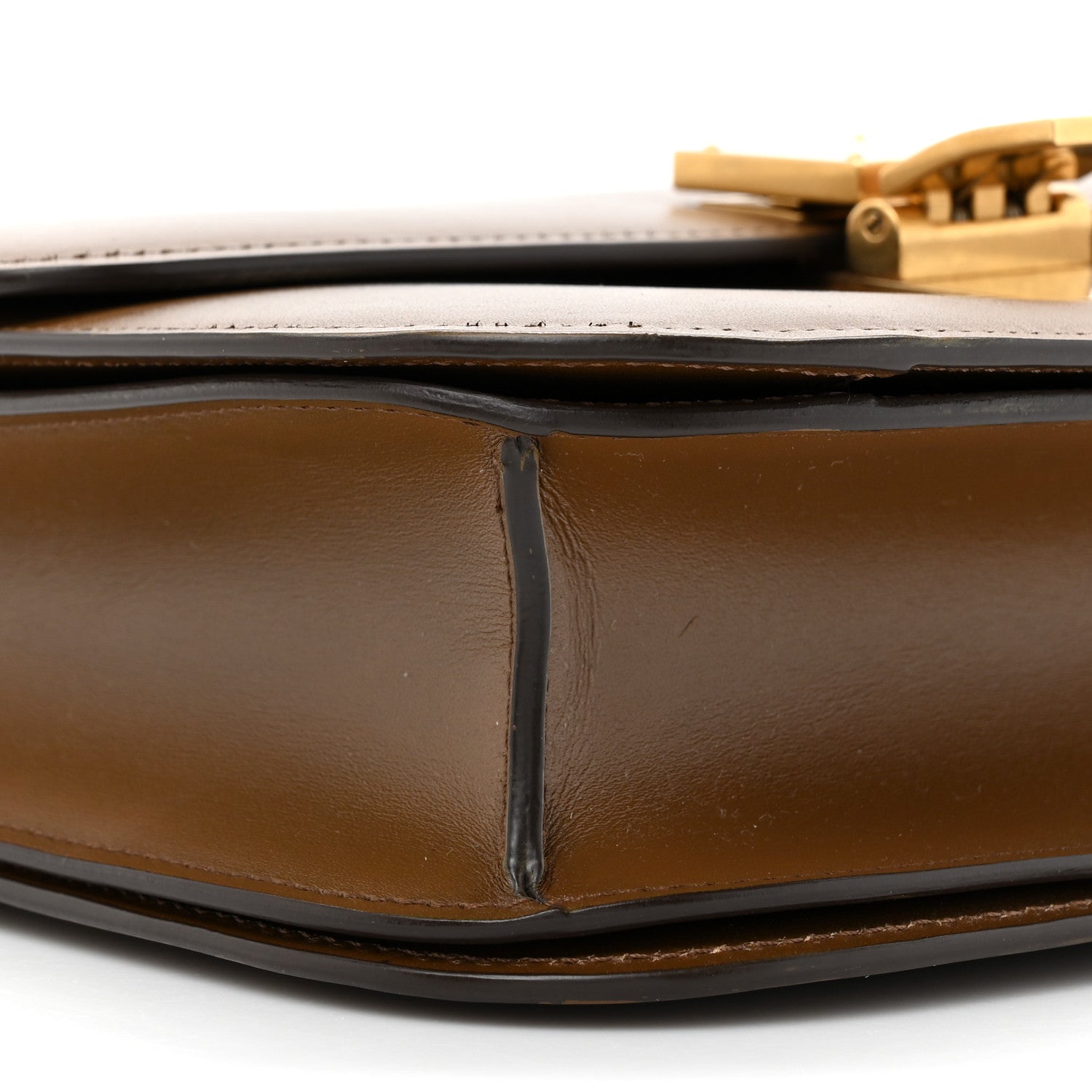 Celine Box Calfskin Medium Classic Box Flap Bag Camel 10 of 14