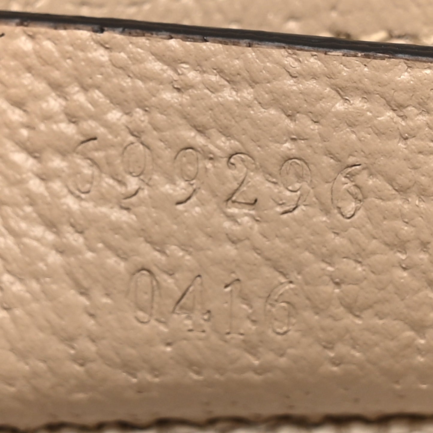 GG Supreme Monogram Textured Dollar Calfskin Mini Horsebit 1955 Shoulder Bag Beige Mystic White Oatmeal