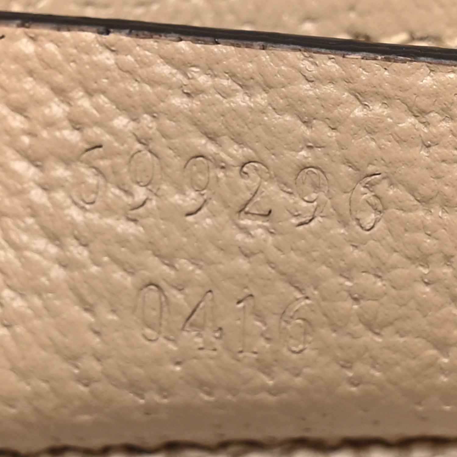 Gucci GG Supreme Monogram Textured Dollar Calfskin Mini Horsebit 1955 Shoulder Bag Beige Mystic White Oatmeal 7 of 16