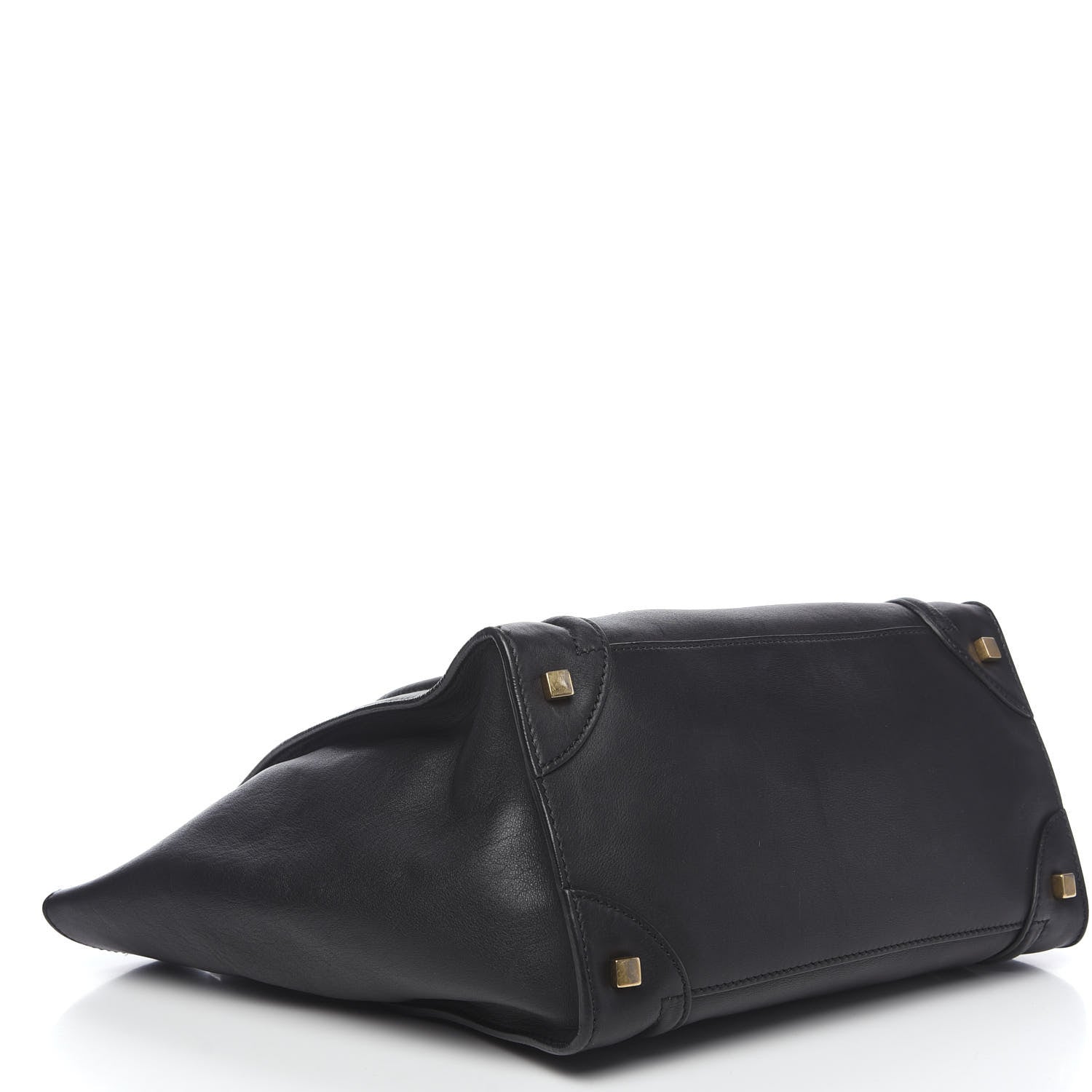 Celine Smooth Calfskin Mini Luggage Black 3 of 12