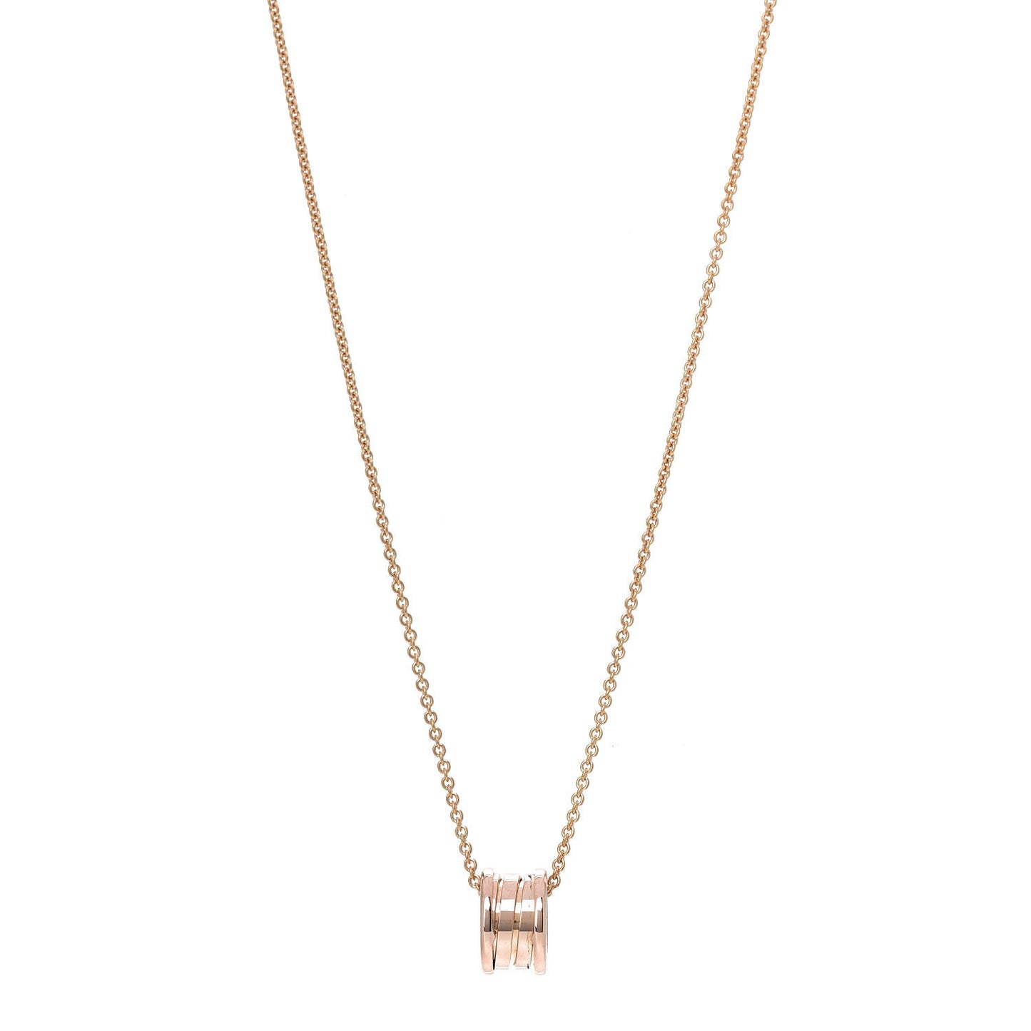 18K Rose Gold B.Zero1 Pendant Necklace
