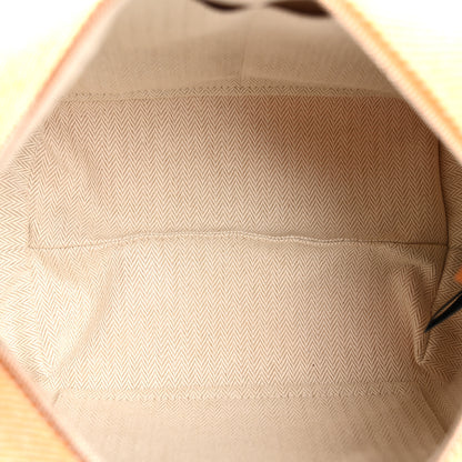Hermes Merino Wool Small Au Carre Bride-A-Brac Pouch Fauve 5 of 7