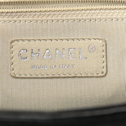 Chanel Washed Lambskin Quilted Large Chain Around Flap Black 6 of 10