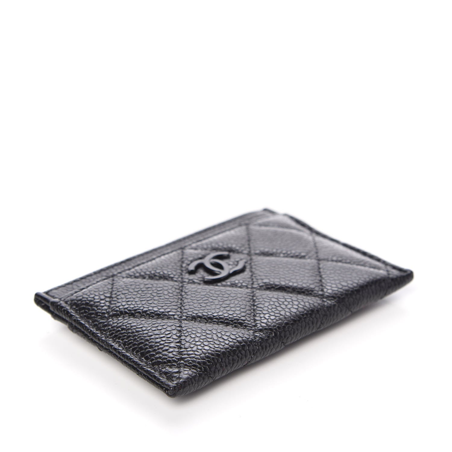 Chanel Caviar Quilted Incognito Card Holder Black 4 of 7