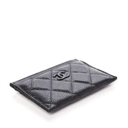 Chanel Caviar Quilted Incognito Card Holder Black 4 of 7