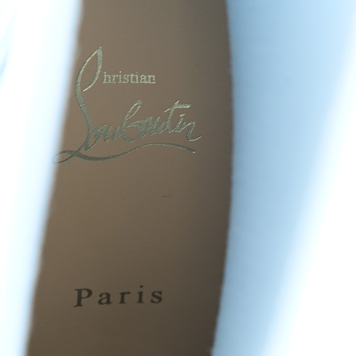 Christian Louboutin PVC Loubirain 70MM Rain Boots 38 Splash 8 of 9