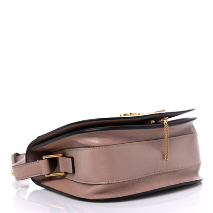 Valentino Garavani Buffalo Maison Gryphons Saddle Bag Rose Cannelle 3 of 9