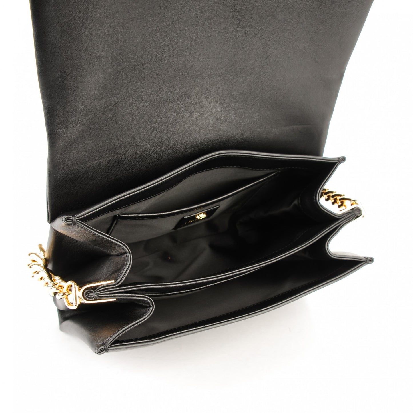 Nappa Palazzo Sultan Shoulder Bag Black
