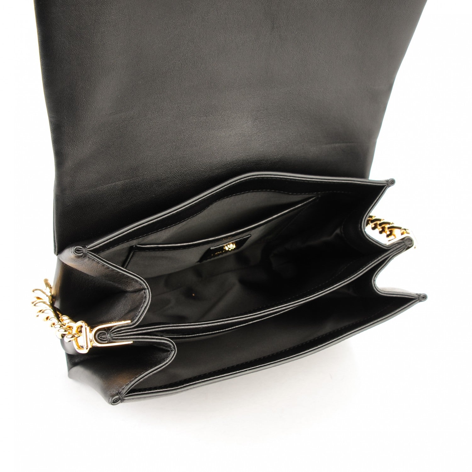 Versace Nappa Palazzo Sultan Shoulder Bag Black 5 of 6