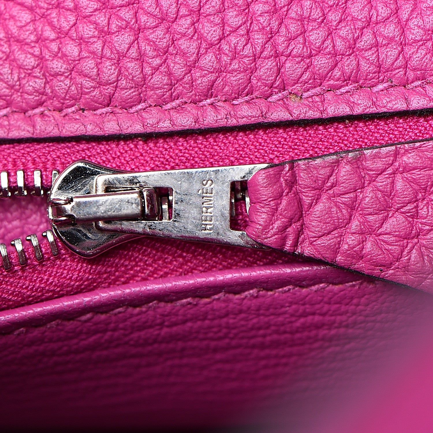 Hermes Togo Kelly Retourne 28 Rose Pourpre 15 of 46