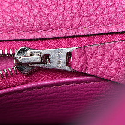 Hermes Togo Kelly Retourne 28 Rose Pourpre 15 of 46