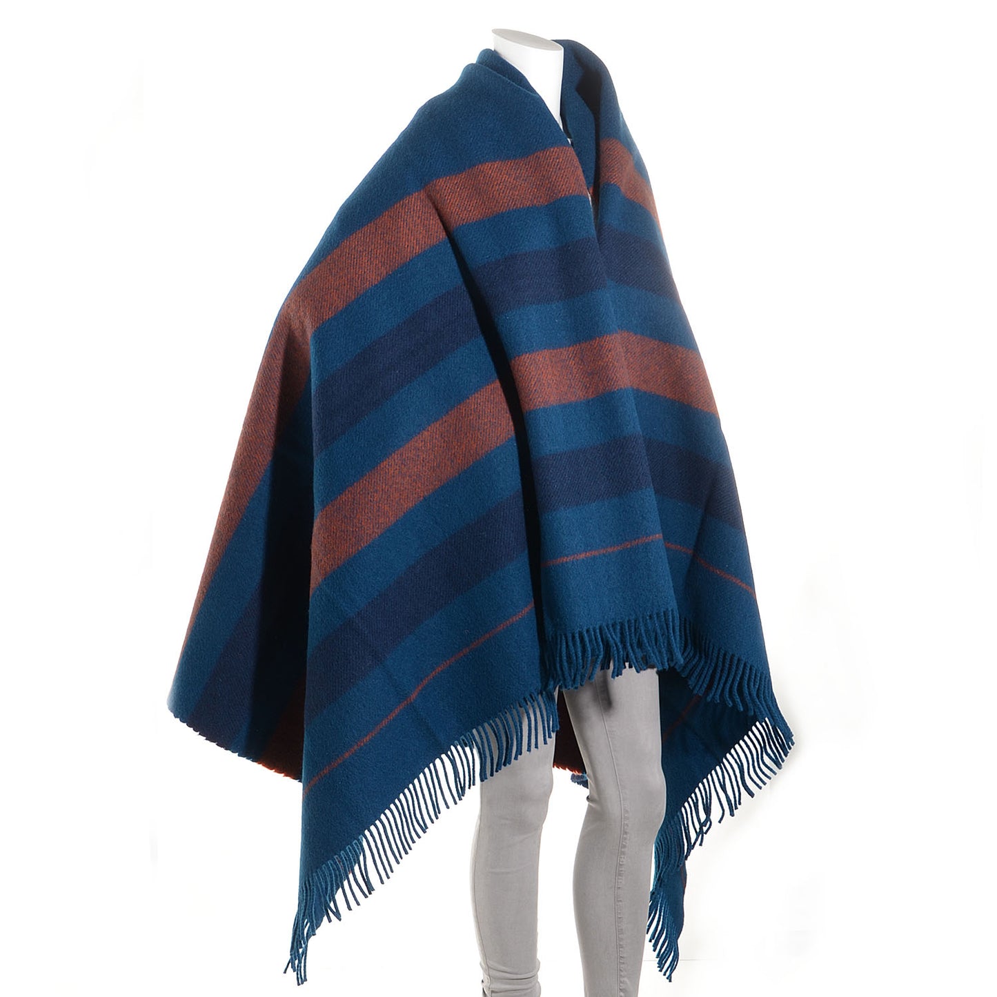 Wool Rocabar Blanket Bleu De Prusse