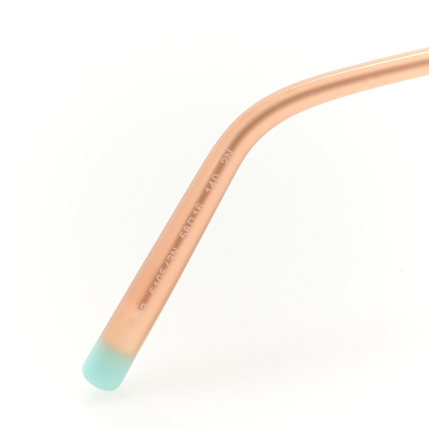 Tiffany Metal TF3082 Round Sunglasses Rose Gold 6 of 8